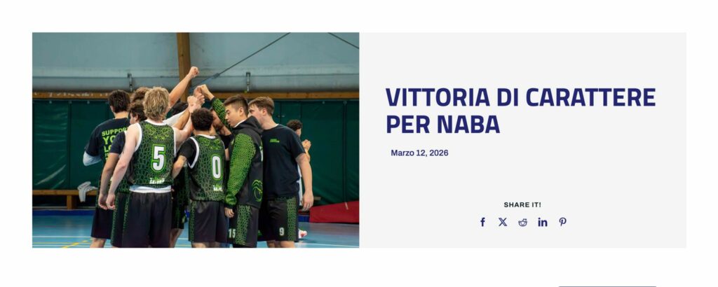 Campionati universitari sportivi di basket maschile, vittoria di carattere per Naba