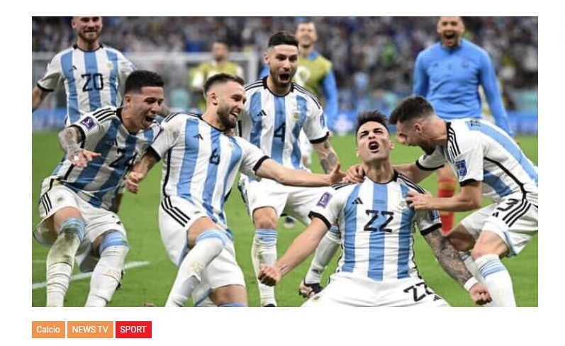 Mondiali di calcio, quarti di finale: Croazia-Brasile e Olanda-Argentina