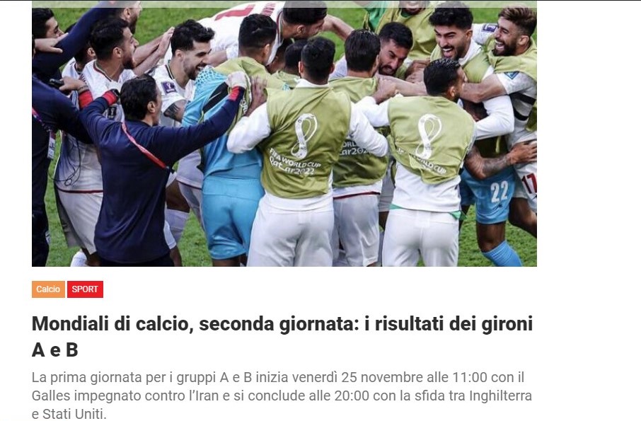 Mondiali di calcio, seconda giornata: i risultati dei gironi A e B