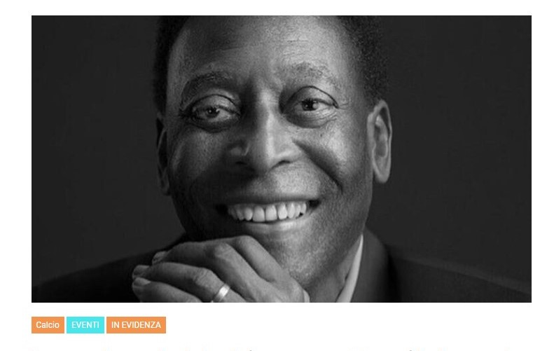 Lutto nel mondo del calcio, morto a 82 anni la leggenda Pelé