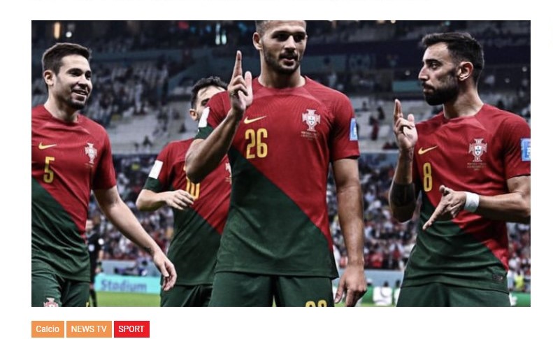 Mondiali di calcio, ottavi di finale: Marocco-Spagna e Portogallo-Svizzera