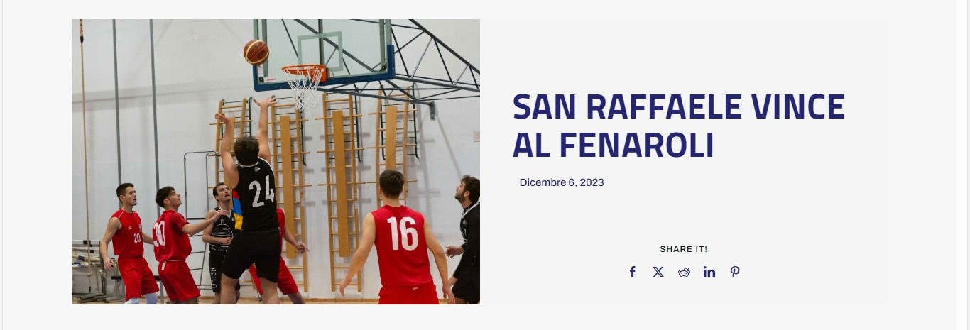 Campionati universitari sportivi di basket, San Raffaele vince al Fenaroli