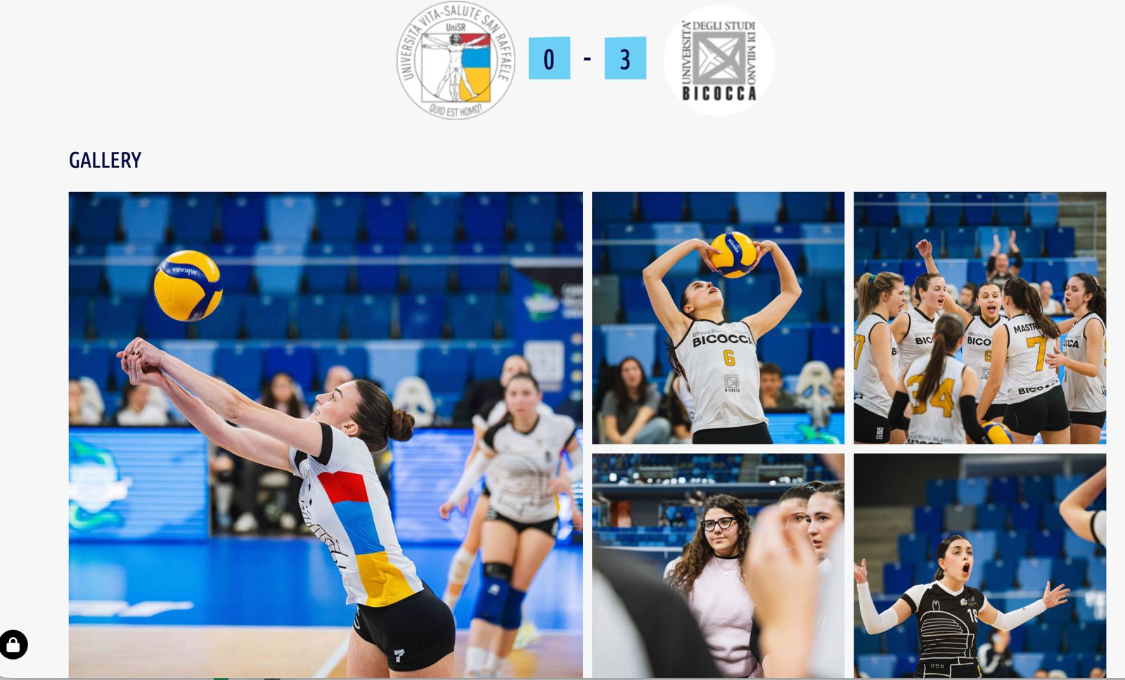 Campionati universitari sportivi di volley femminile, dominio Bicocca all'Allianz Cloud