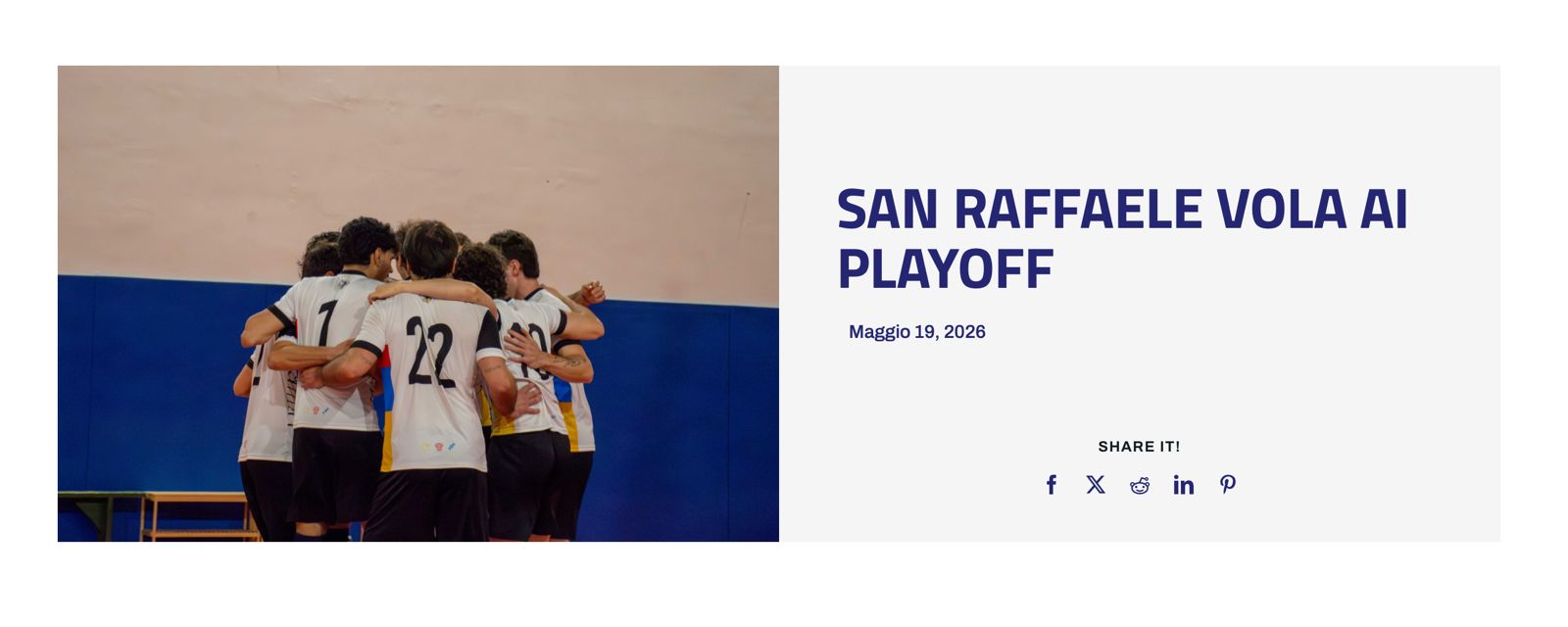 Campionati universitari sportivi di volley maschile, San Raffaele vola ai playoff