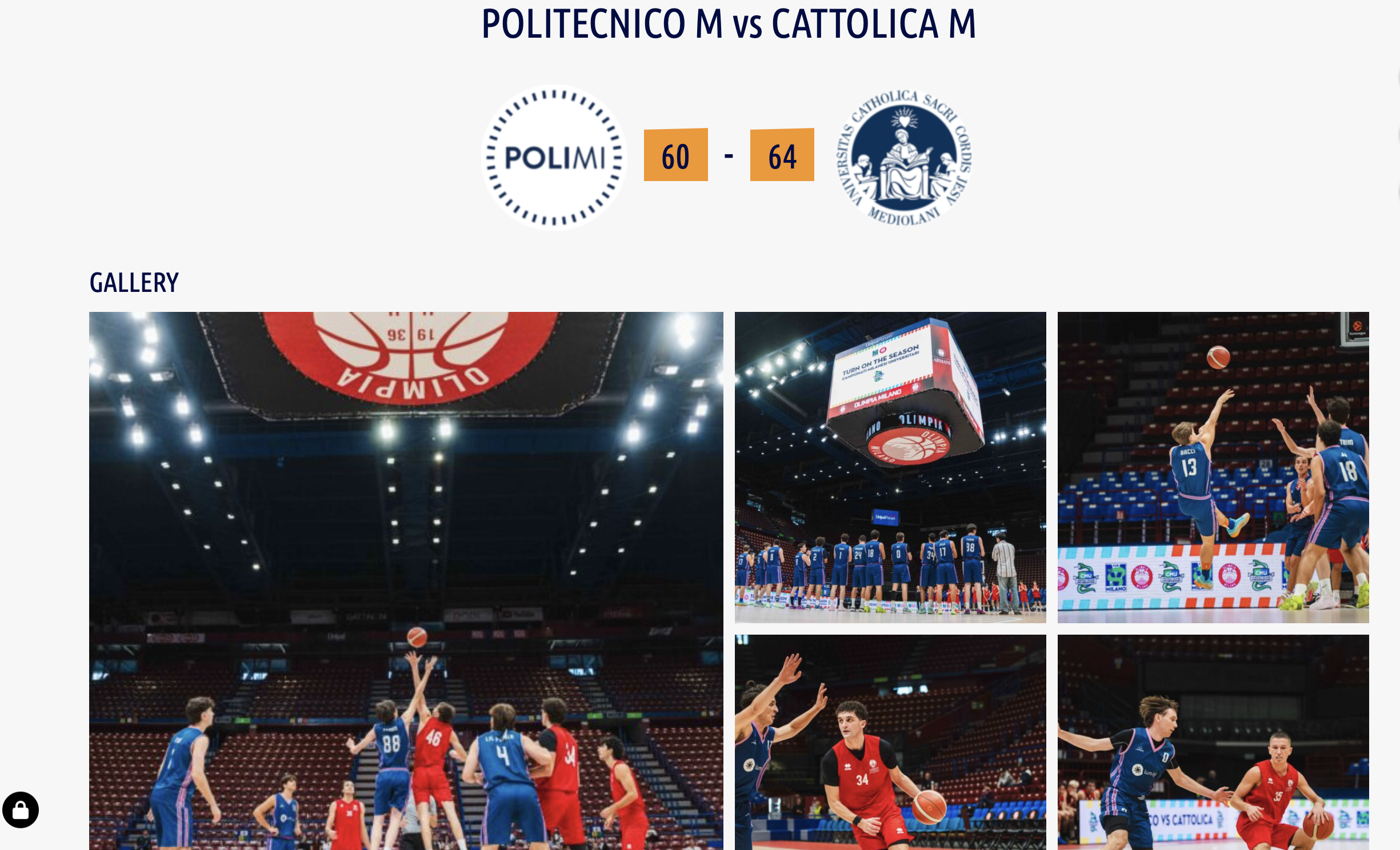 I Cmu 2026/27 si aprono con la vittoria di Cattolica al Forum